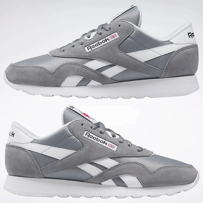 Кроссовки Reebok Classic Nylon Pure Grey 5/Ftwr White/Ftwr White
