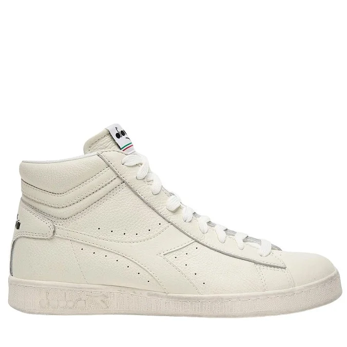 Кроссовки Diadora Game L High Waxed White / White / White