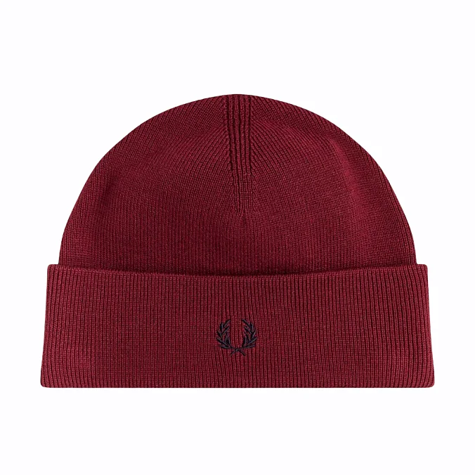 Шапка Fred Perry Knitted Merino Wool