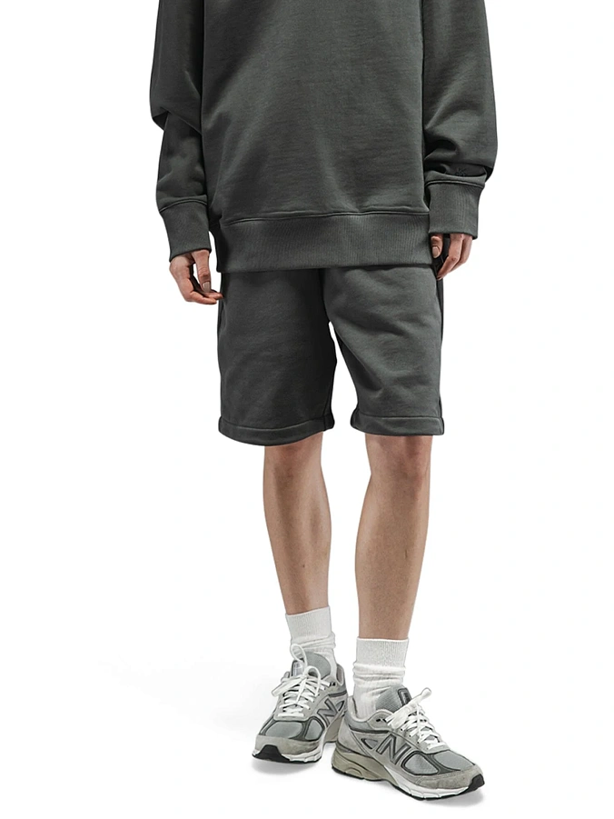 Шорты Alpha Industries Essential French Terry Short Charcoal